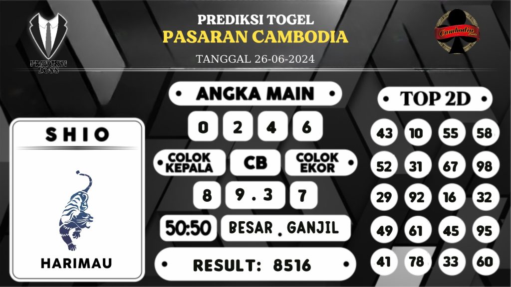 https://prediksibossjoss.com/prediksi-boss-togel-cambodia-rabu-26-juni-2024/