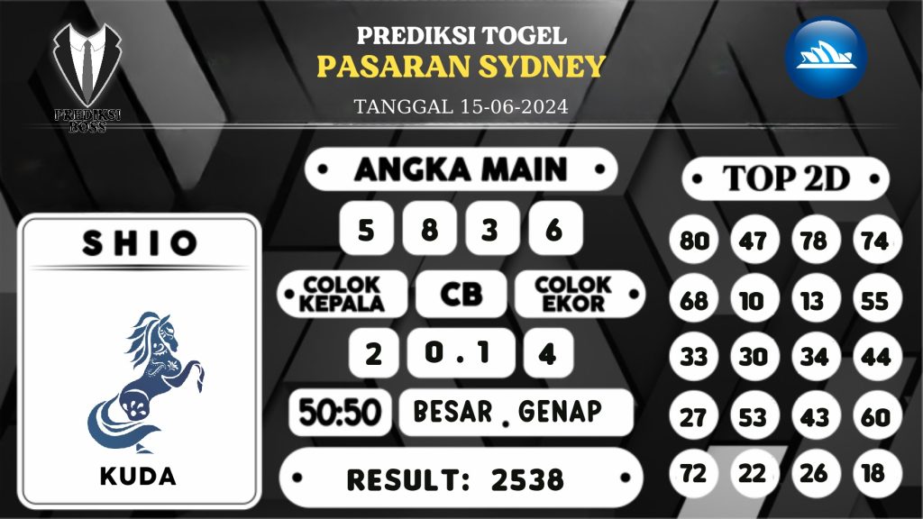 https://prediksibossjoss.com/prediksi-boss-togel-sidney-sabtu-15-juni-2024/