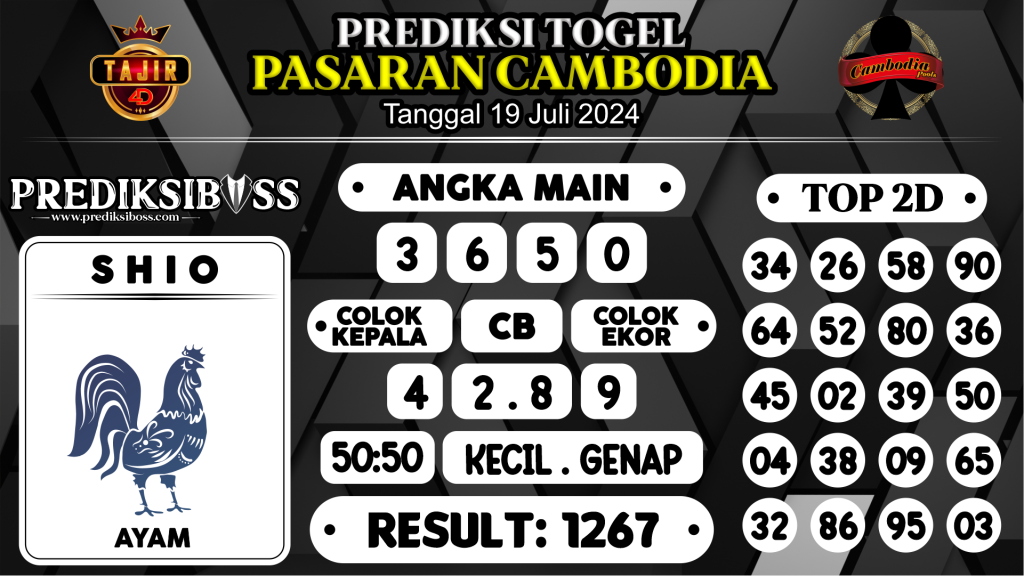 https://prediksibossjoss.com/prediksi-boss-togel-cambodia-jumat-19-juli-2024/