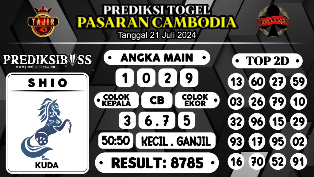 https://prediksibossjoss.com/prediksi-boss-togel-cambodia-minggu-21-juli-2024/