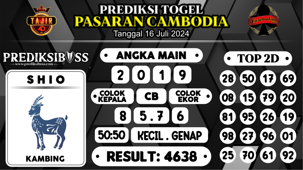 https://prediksibossjoss.com/prediksi-boss-togel-cambodia-selasa-16-juli-2024/