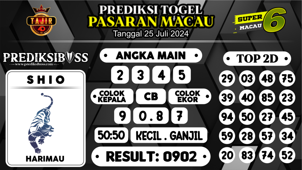 https://prediksibossjoss.com/prediksi-boss-togel-macau-kamis-25-juli-2024/