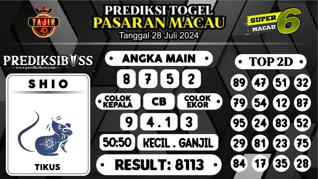 https://prediksibossjoss.com/prediksi-boss-togel-macau-minggu-28-juli-2024/