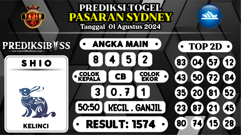 https://prediksibossjoss.com/prediksi-boss-togel-sidney-kamis-01-agustus-2024/