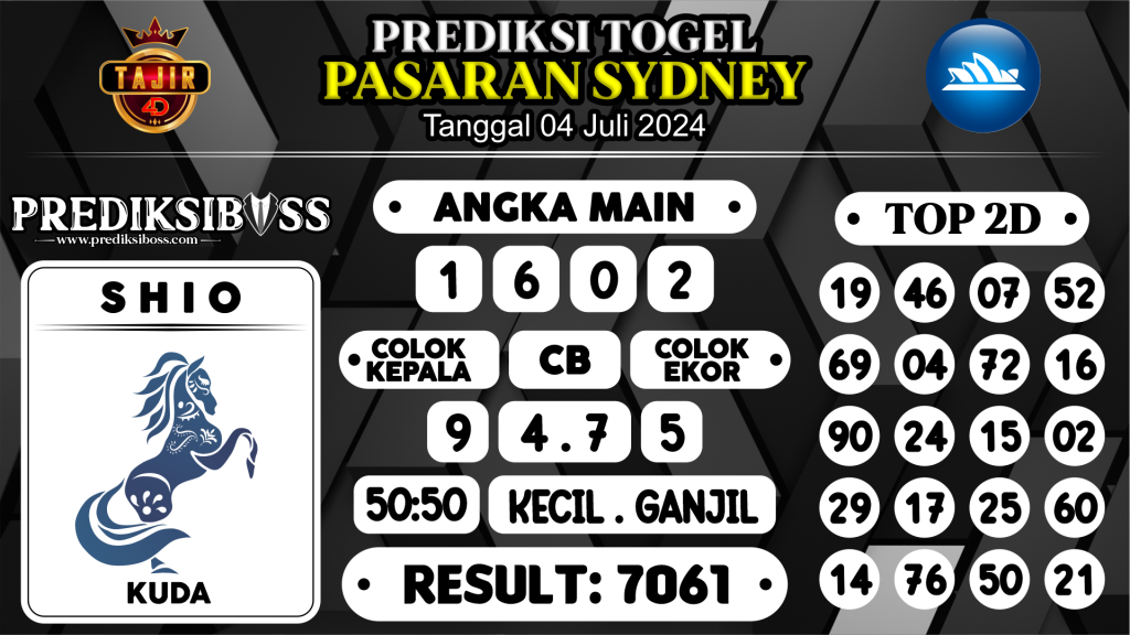 https://prediksibossjoss.com/prediksi-boss-togel-sidney-kamis-04-juli-2024/