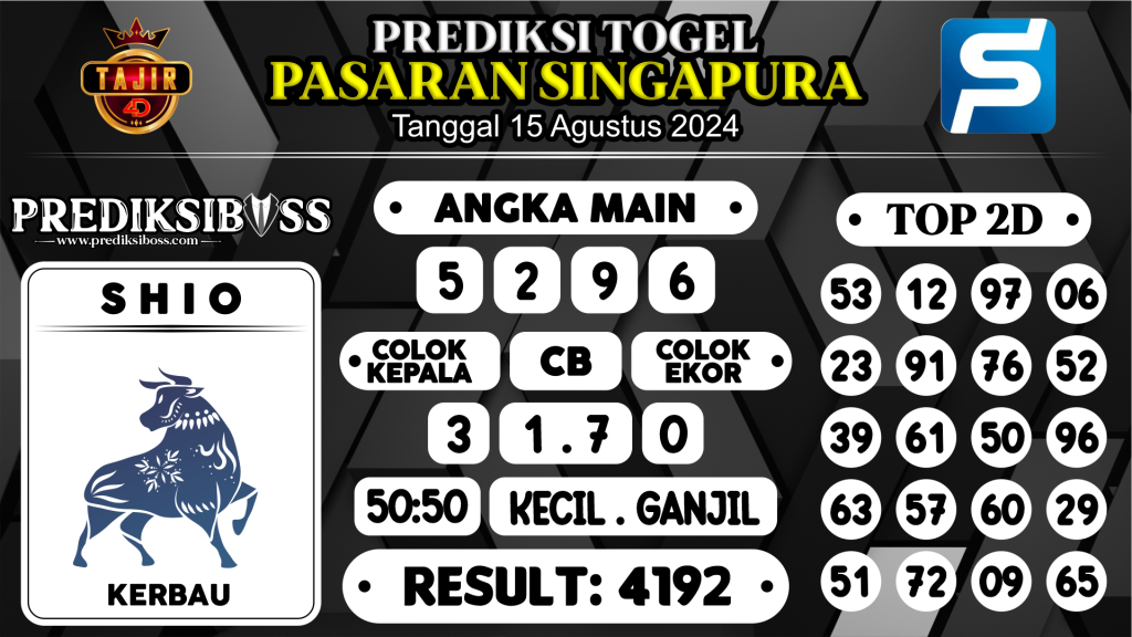 https://prediksibossjoss.com/prediksi-boss-togel-sgp-kamis-15-agustus-2024/