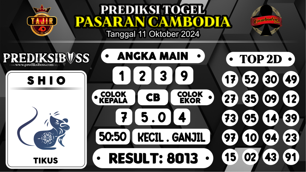 https://prediksibossjoss.com/prediksi-boss-togel-cambodia-jumat-11-oktober-2024/